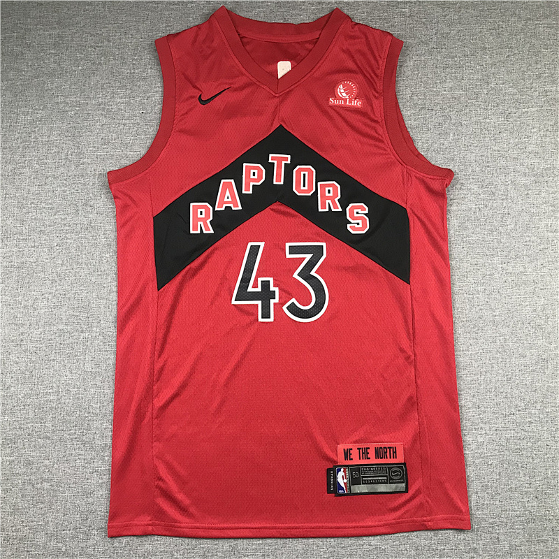 Raptors #43 Embroidery