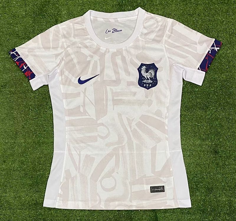 2023 France Away Woman Jerseys