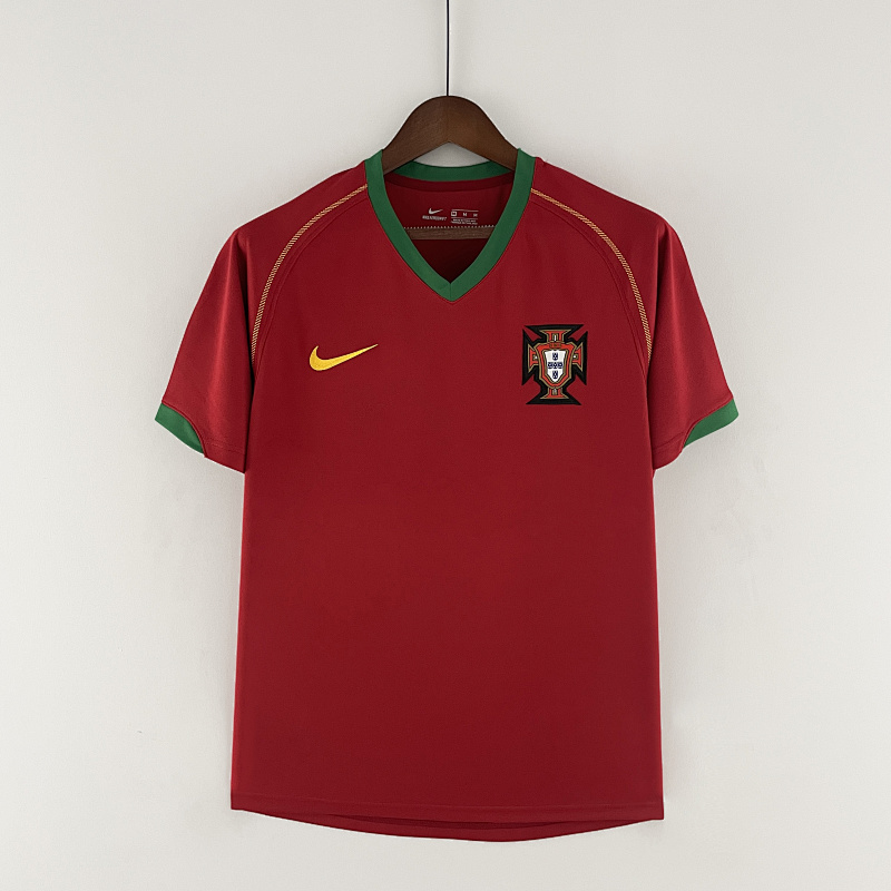 2006 Portugal Home Retro Jerseys