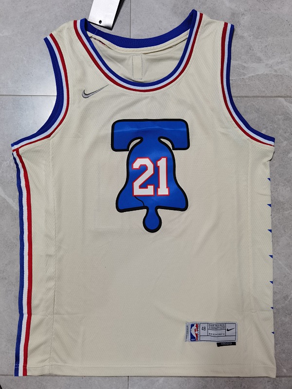 76ers #21 Embroidery