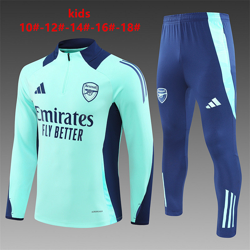 24-25 Arsenal Kids Long Sleeve Training Suit