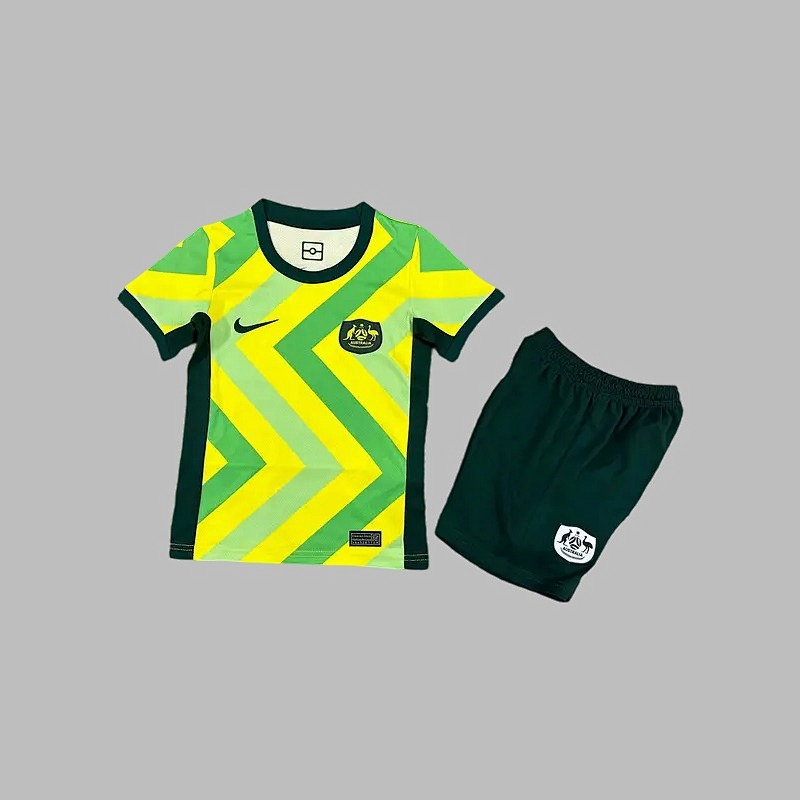 25-26 Australia Home Kids Jerseys