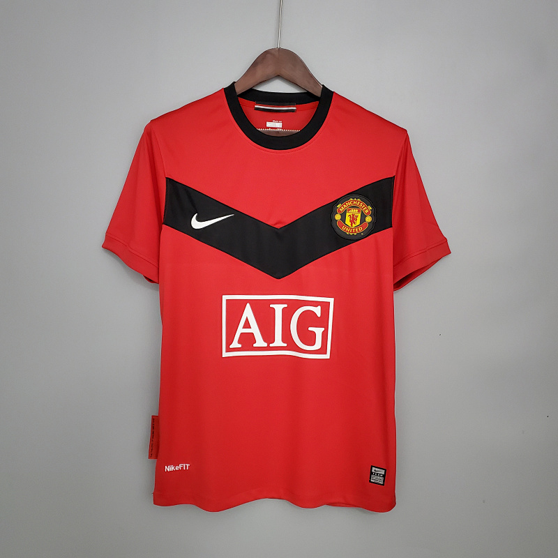 09-10 M-anchester U-nited Home Retro Jerseys