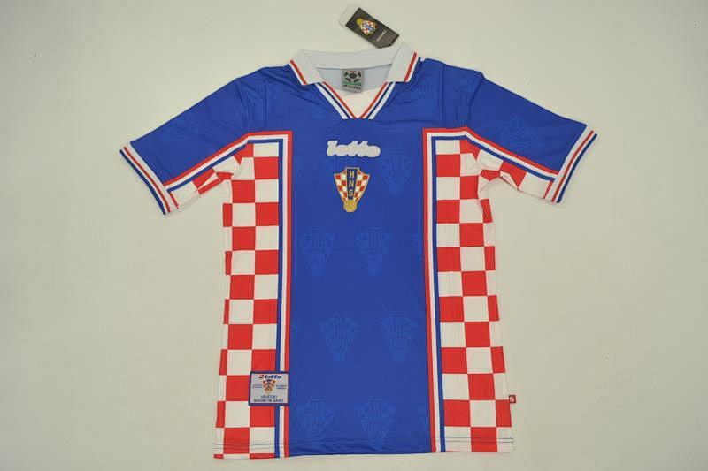 Croatia away 1998 World Cup Retro version
