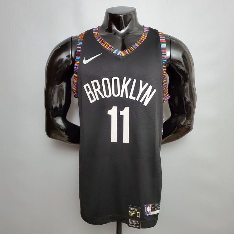 Irving #11 Brooklyn Nets City version black NBA jersey Size XS-XXL