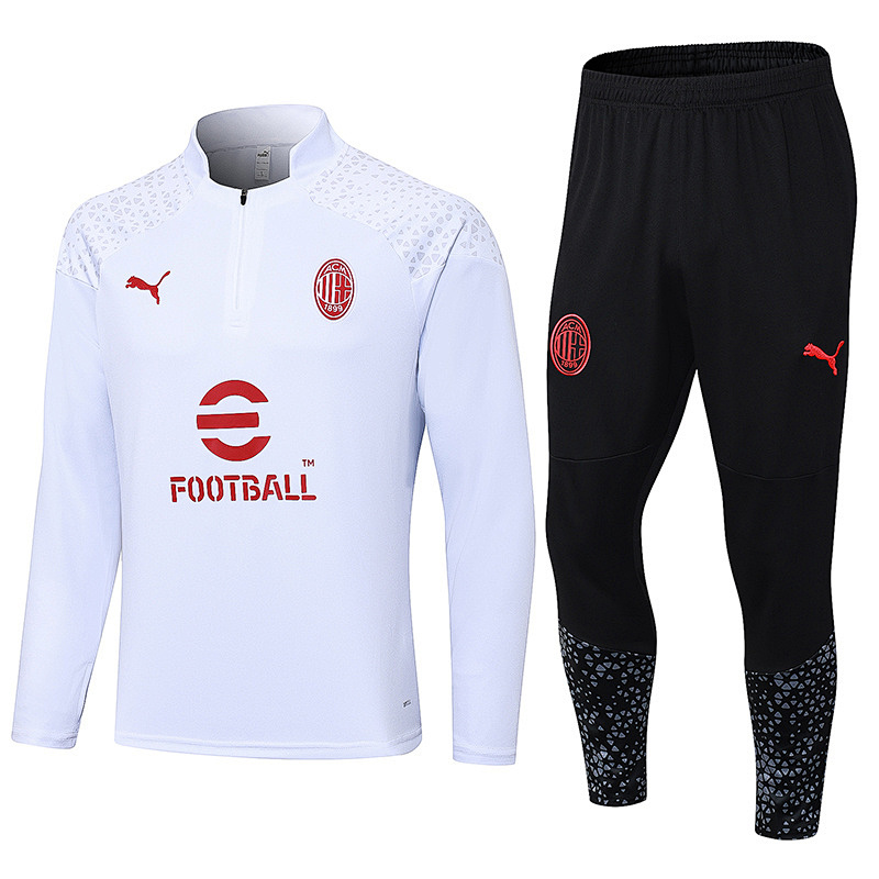 23-24 AC Milan Long Sleeve Training Suit