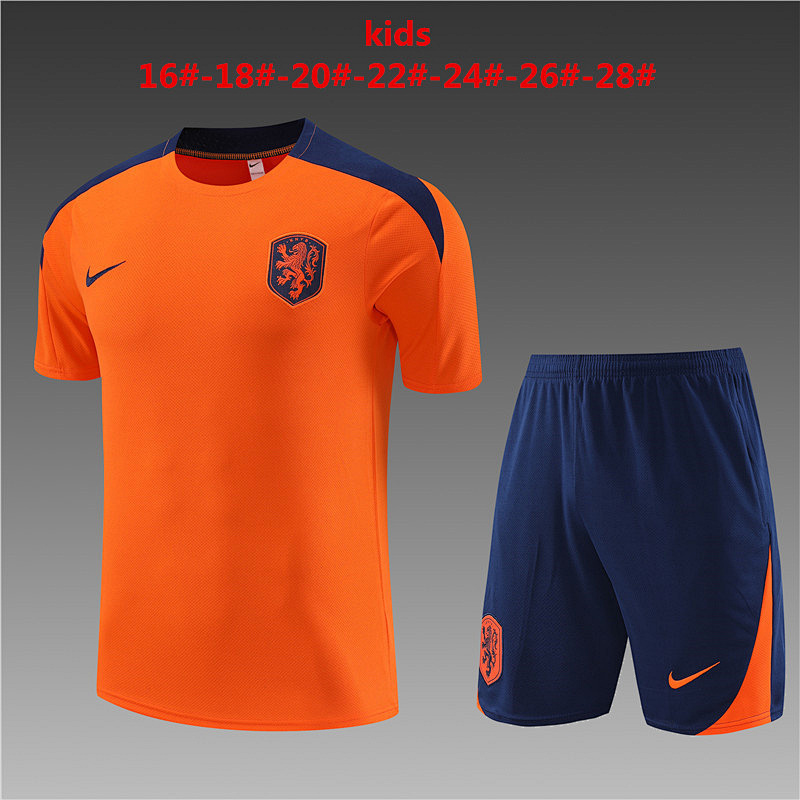 23-24 Netherlands Kids Training Jerseys