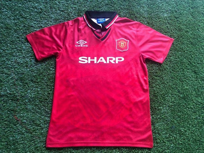 94-96 M-anchester U-nited Home Retro Jerseys