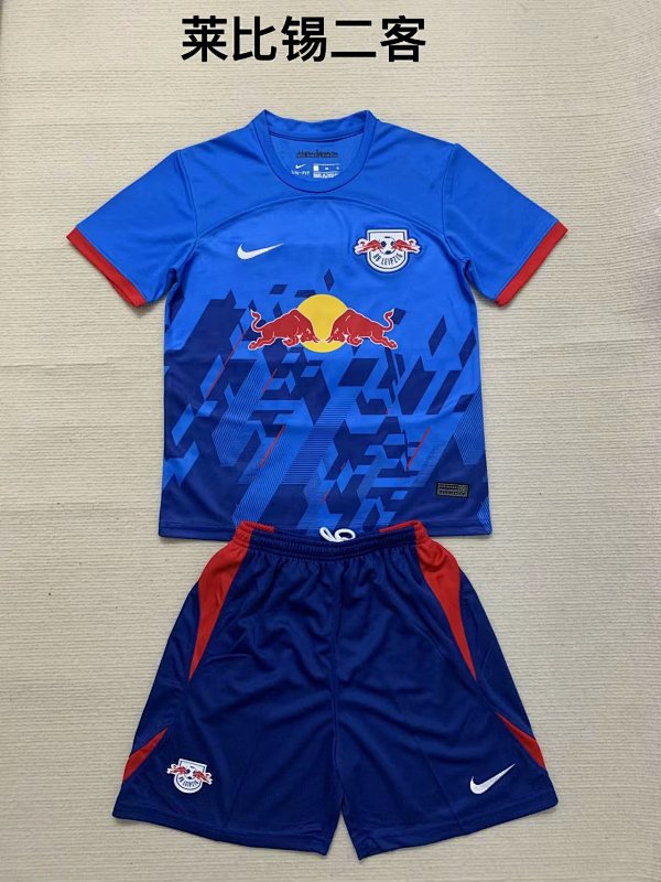 23-24 Red Bull Leipzig Third Adults And Kids Jerseys