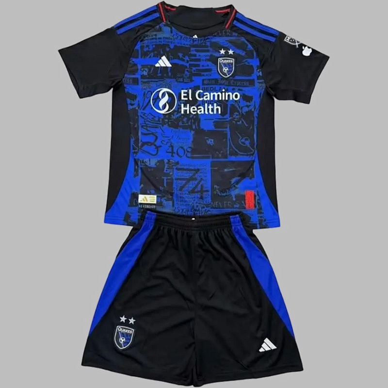 25-26 San Jose Earthquakes Home Kids Jerseys