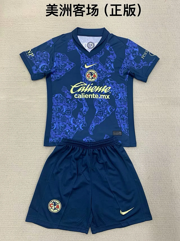 24-25 America Away Kids Jerseys