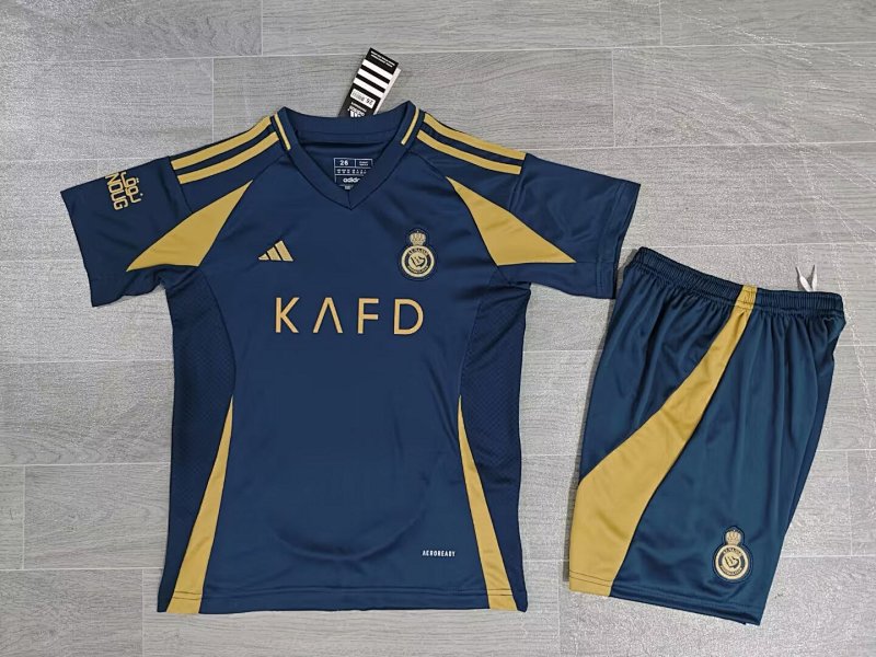 24-25 Al Nassr Away Kids Jerseys