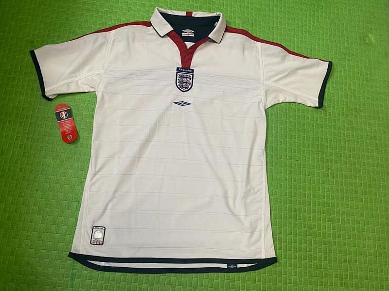 03-05 England Home Retro Jerseys