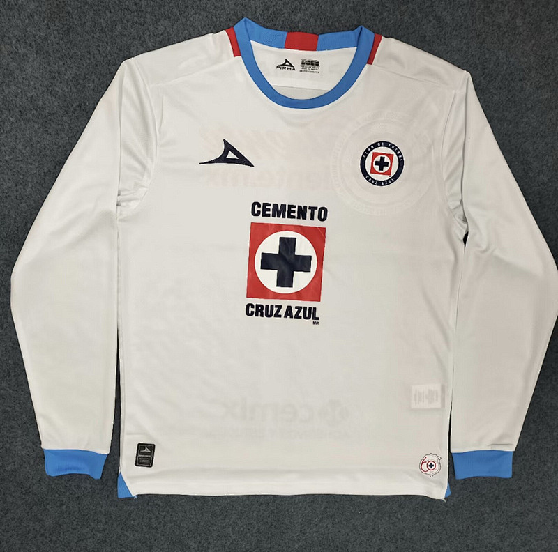 24-25 Cruz Azul Away Long Sleeve Jerseys