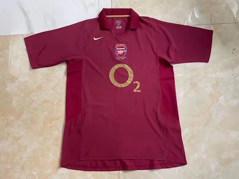 05-06 Arsenal Home Retro Jersey