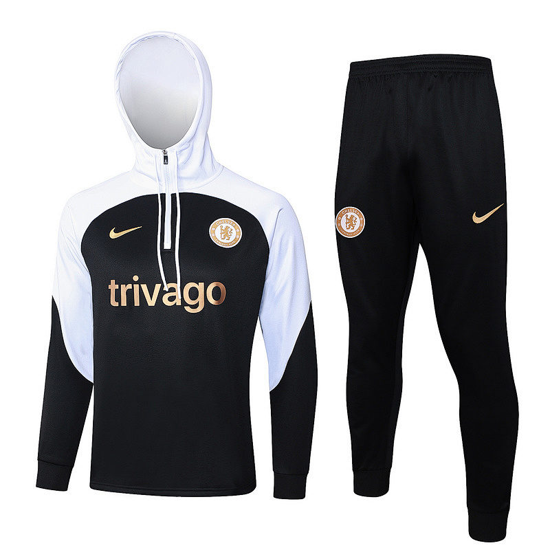 23-24 Chelsea Hoodie Long Sleeve Training Suit