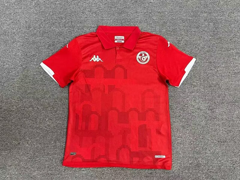 2024 Tunisia Home Jerseys