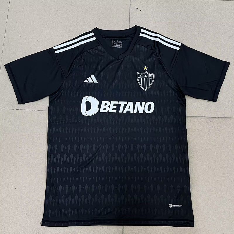 23-24 Atletico Mineiro Goalkeeper Black Jerseys S-4XL
