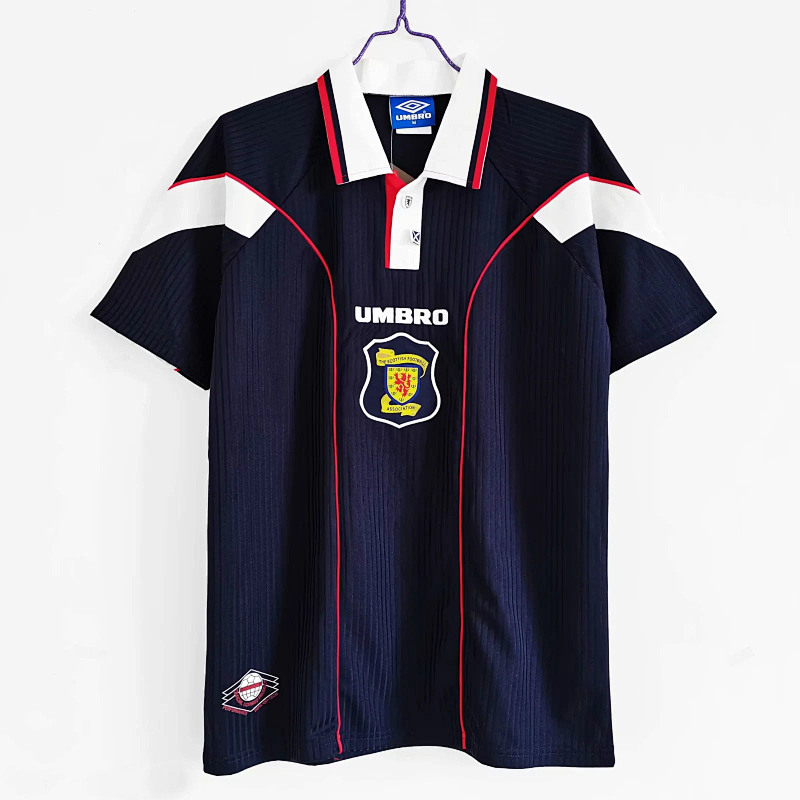 96-98 Scotland Home Retro Jerseys