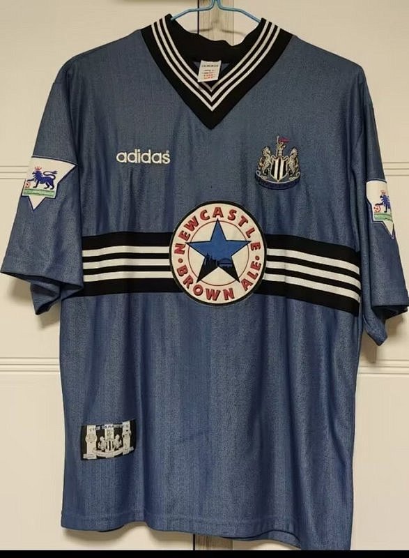 95-96 Newcastle Away Jerseys