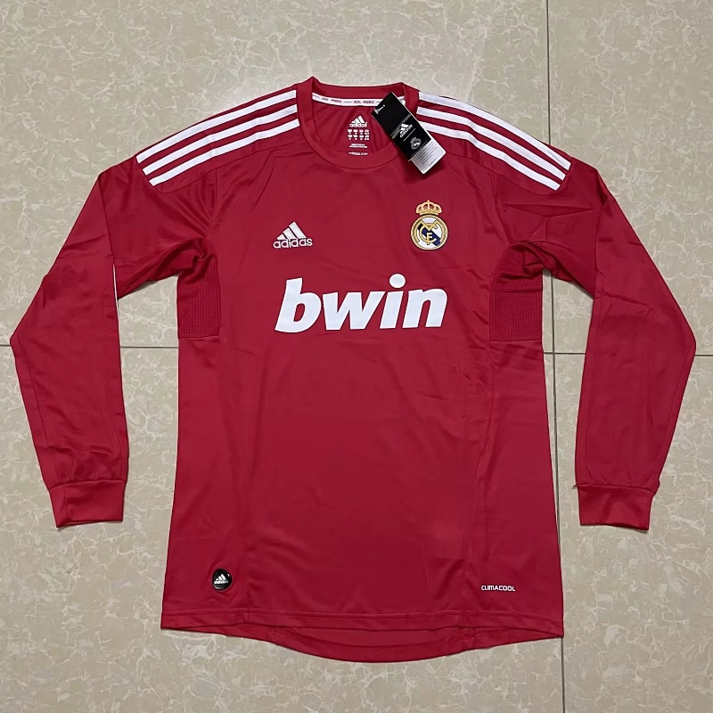 2011-12 Real Madrid Third Retro Long Sleeve Jerseys