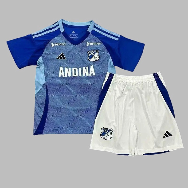 25-26 Millonarios Home Kids Jerseys