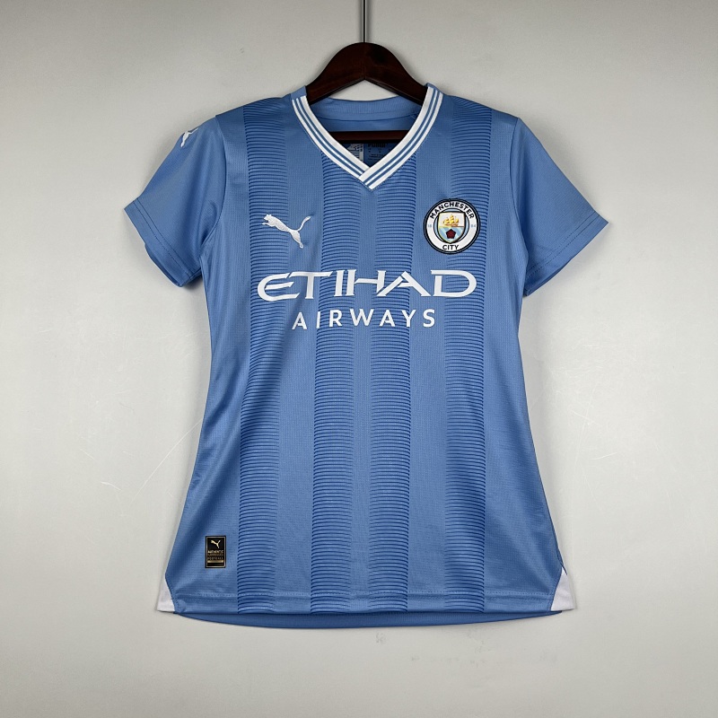 23-24 Manchester City Home Woman Jerseys