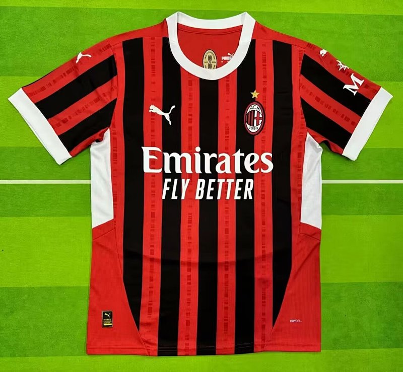 24-25 AC Milan Home Jerseys