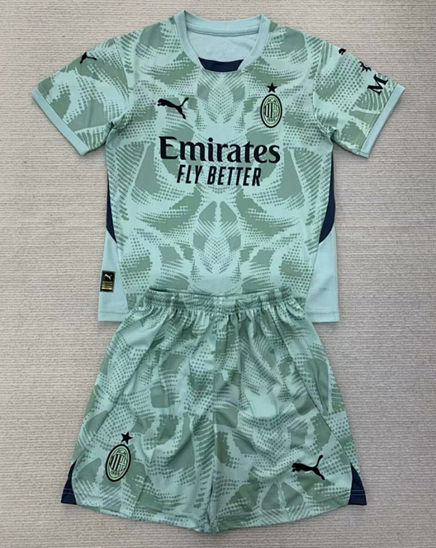 24-25 AC Milan Goalkeeper Adults And Kids Jerseys
