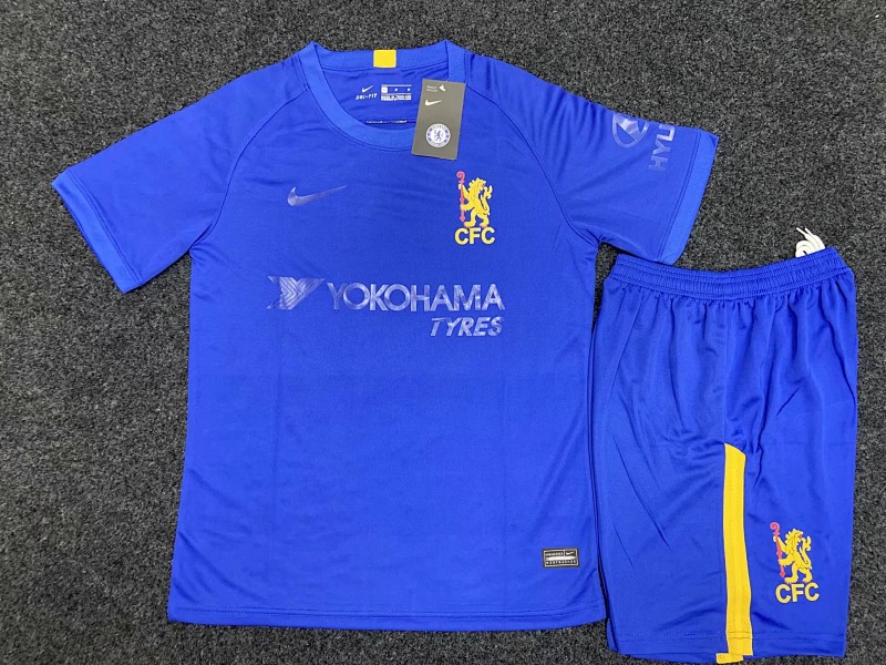 Chelsea 75th Anniversary Kids Sets Jerseys