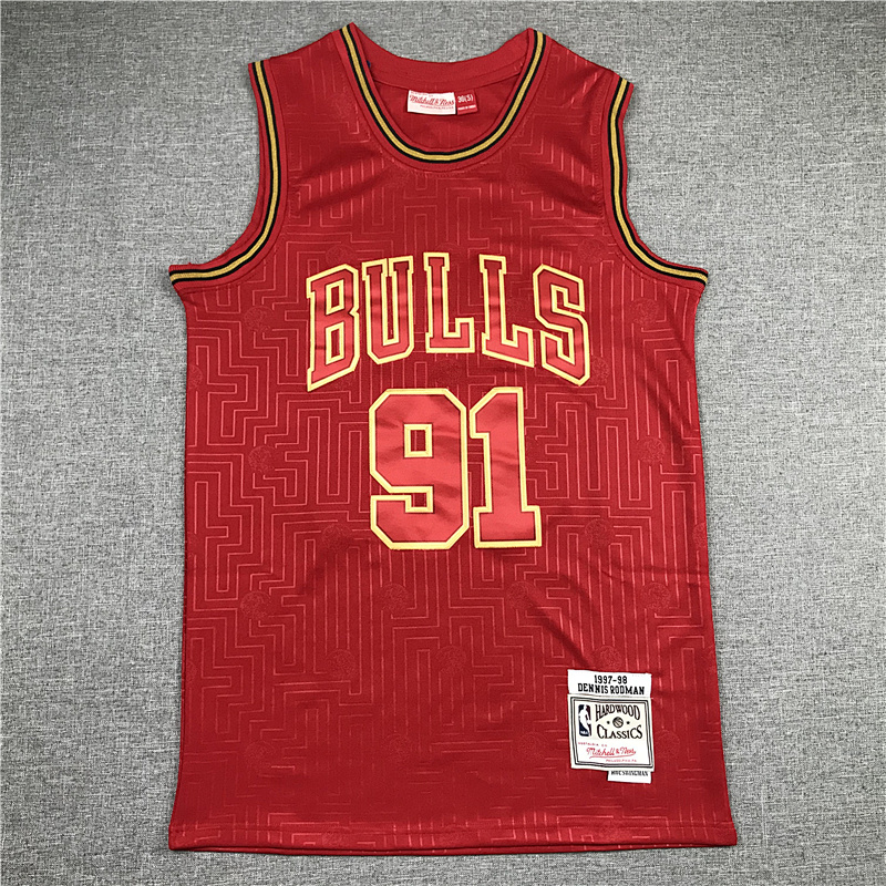 Bulls #91 Embroidery