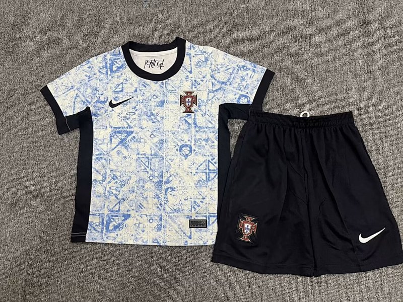 2024 Portugal Away Kids Jerseys