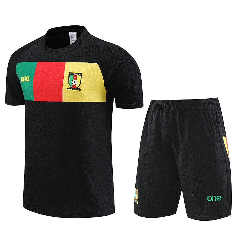 23-24 Cameroon Black Training Jerseys