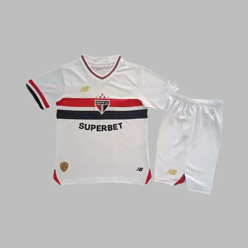25-26 Sao Paulo Home Kids Jerseys