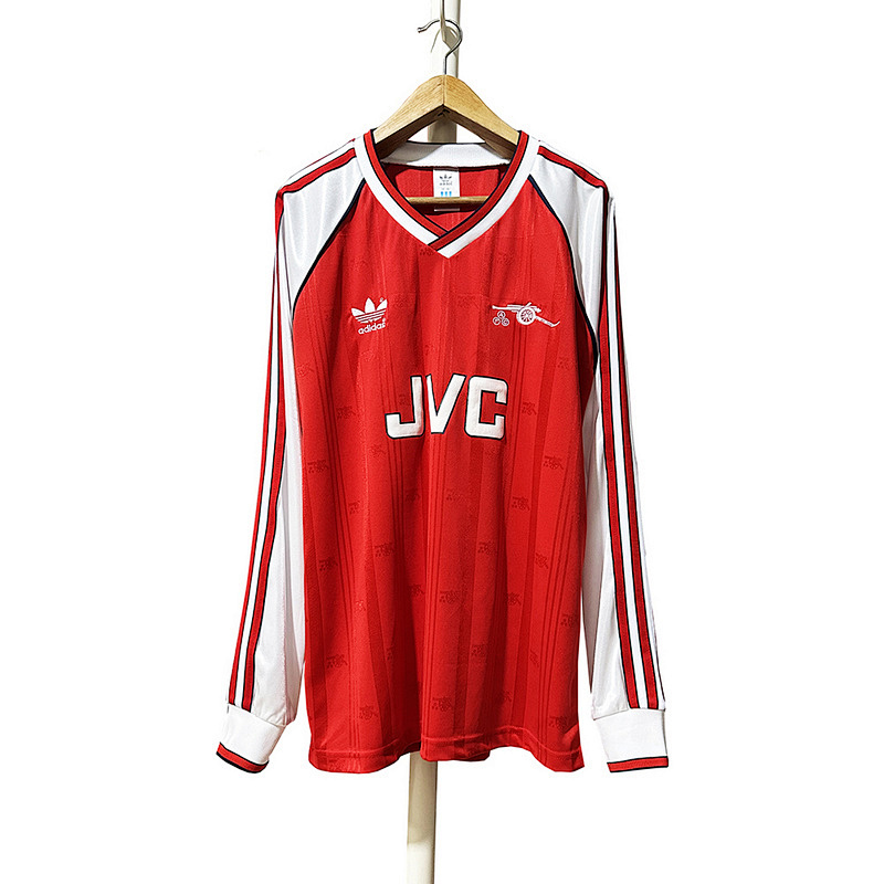 1988-91 Arsenal Home Retro Long Sleeve Jerseys
