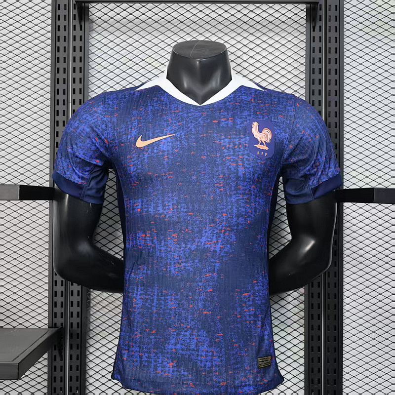 2025 France Home Player Version Jerseys