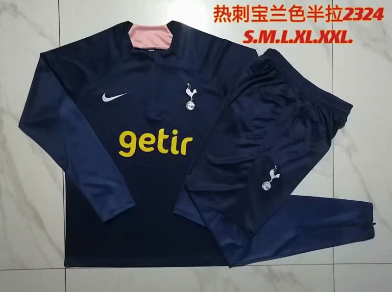23-24 Tottenham Long Sleeve Training Suit