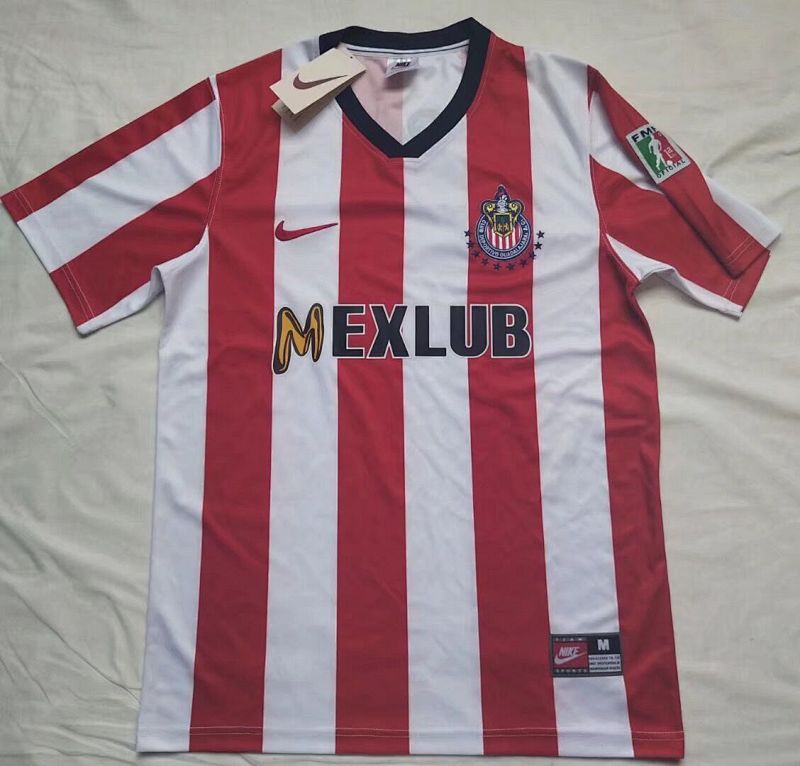 Chivas home Red and White 07