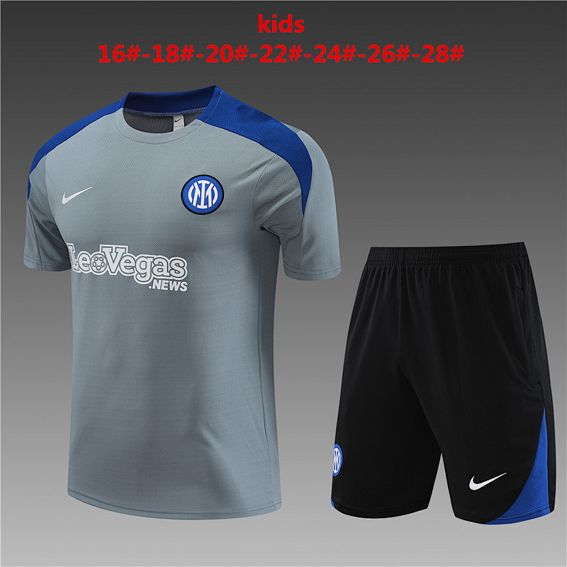 24-25 Inter Milan Kids Training Jerseys