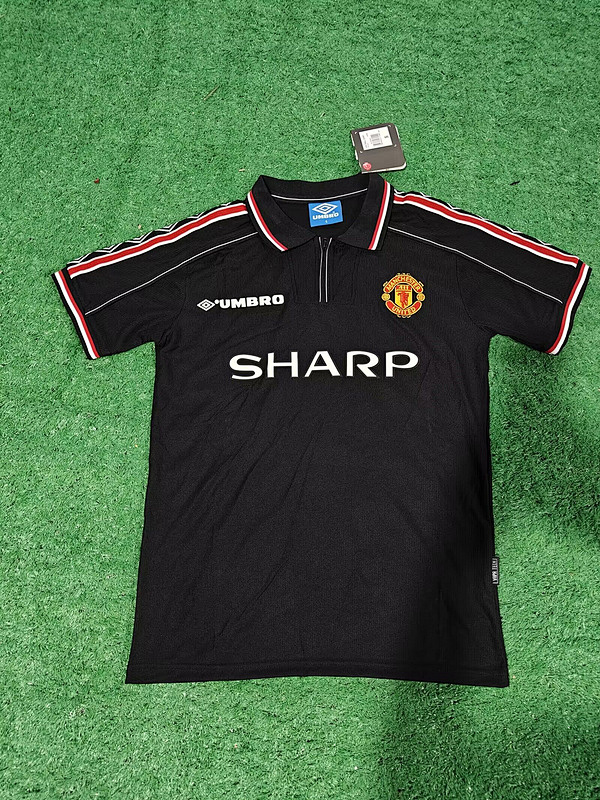 98-99 M-anchester U-nited Away Retro Jerseys