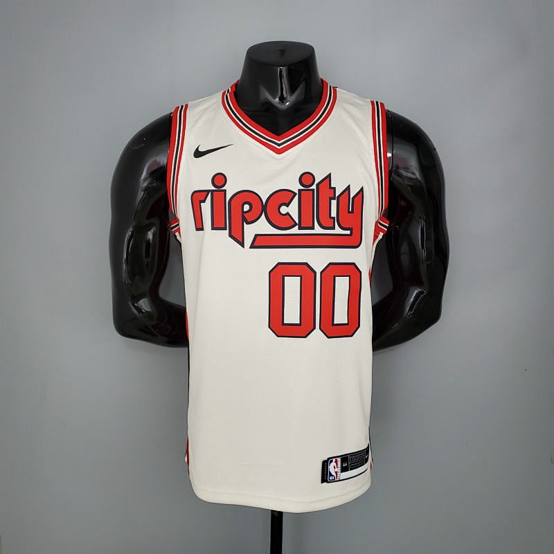 ANTHONY#00 Portland Trail Blazers Beige NBA Jersey S-XXL