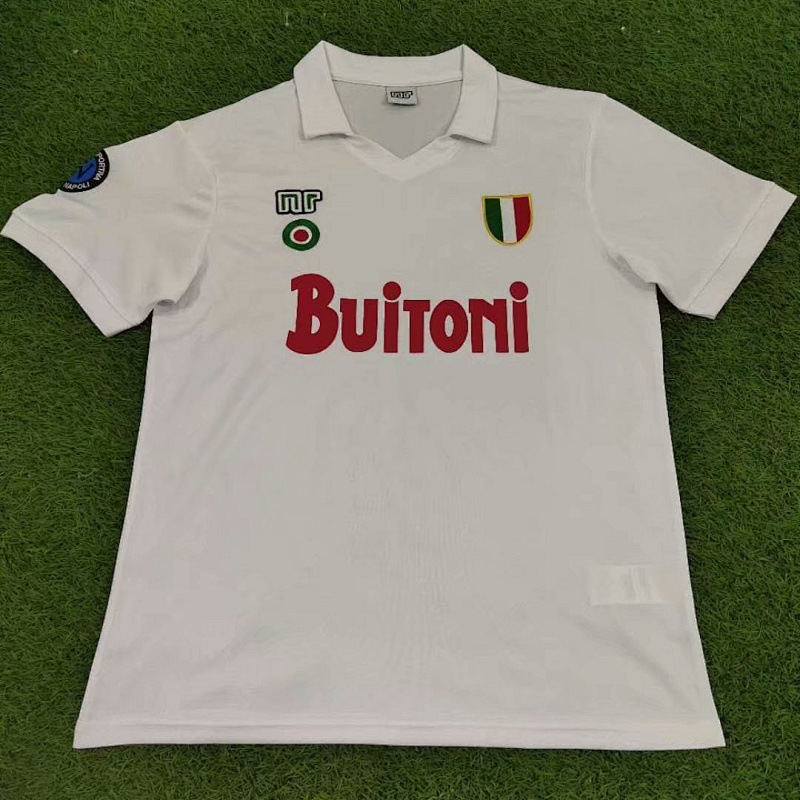 87-88 Napoli MARADONA Away Retro Jerseys
