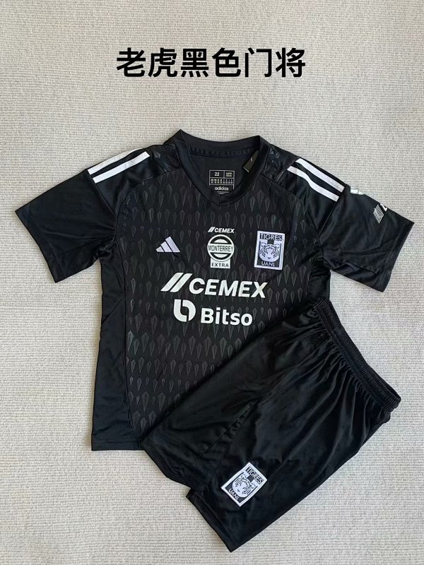 23-24 Tigres Goalkeeper Adults And Kids Jerseys
