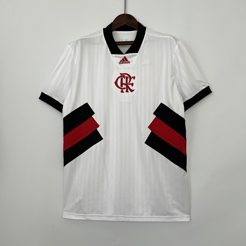 23-24 Flamengo White Training Jerseys