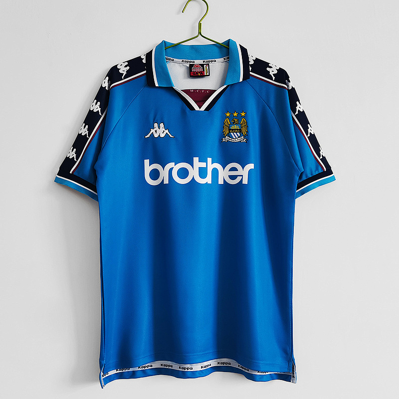 1997-99 Manchester City Home Retro Jerseys