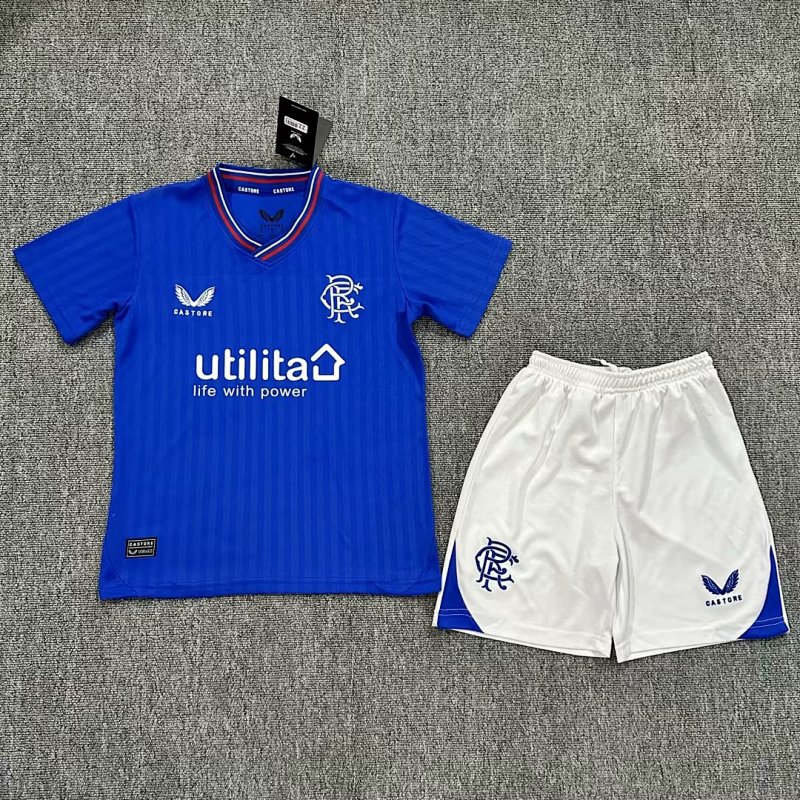 23-24 Rangers Home Kids Jerseys