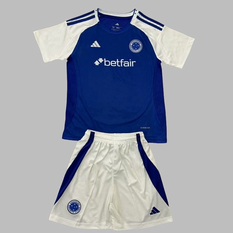 25-26 Cruzeiro Home Kids Jerseys