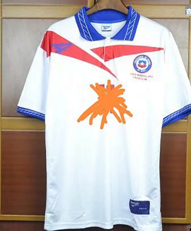1998 Chile Away Retro Jerseys