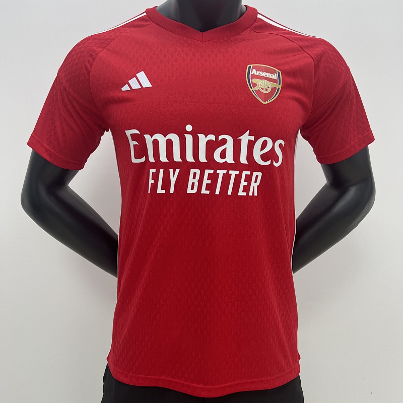 23-24 Arsenal Player Version Red Training Jerseys