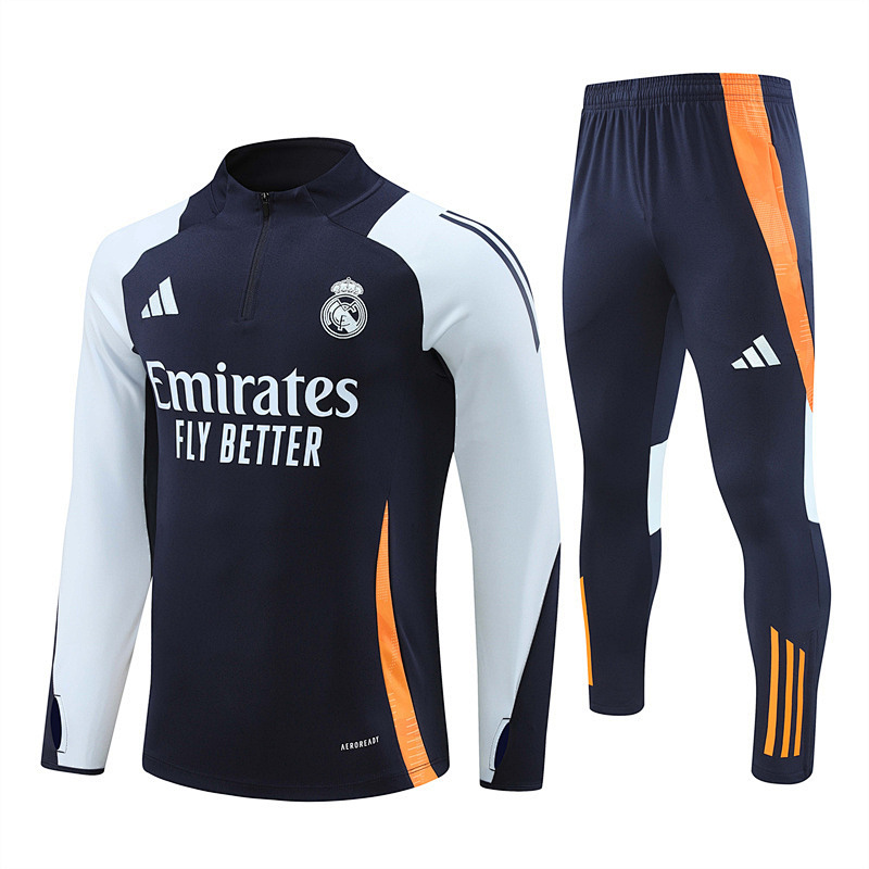 24-25 Real Madrid Long Sleeve Training Suit